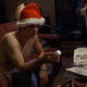 Image for article titled Putting Timothy Olyphant in a silly Santa hat only makes him more menacing